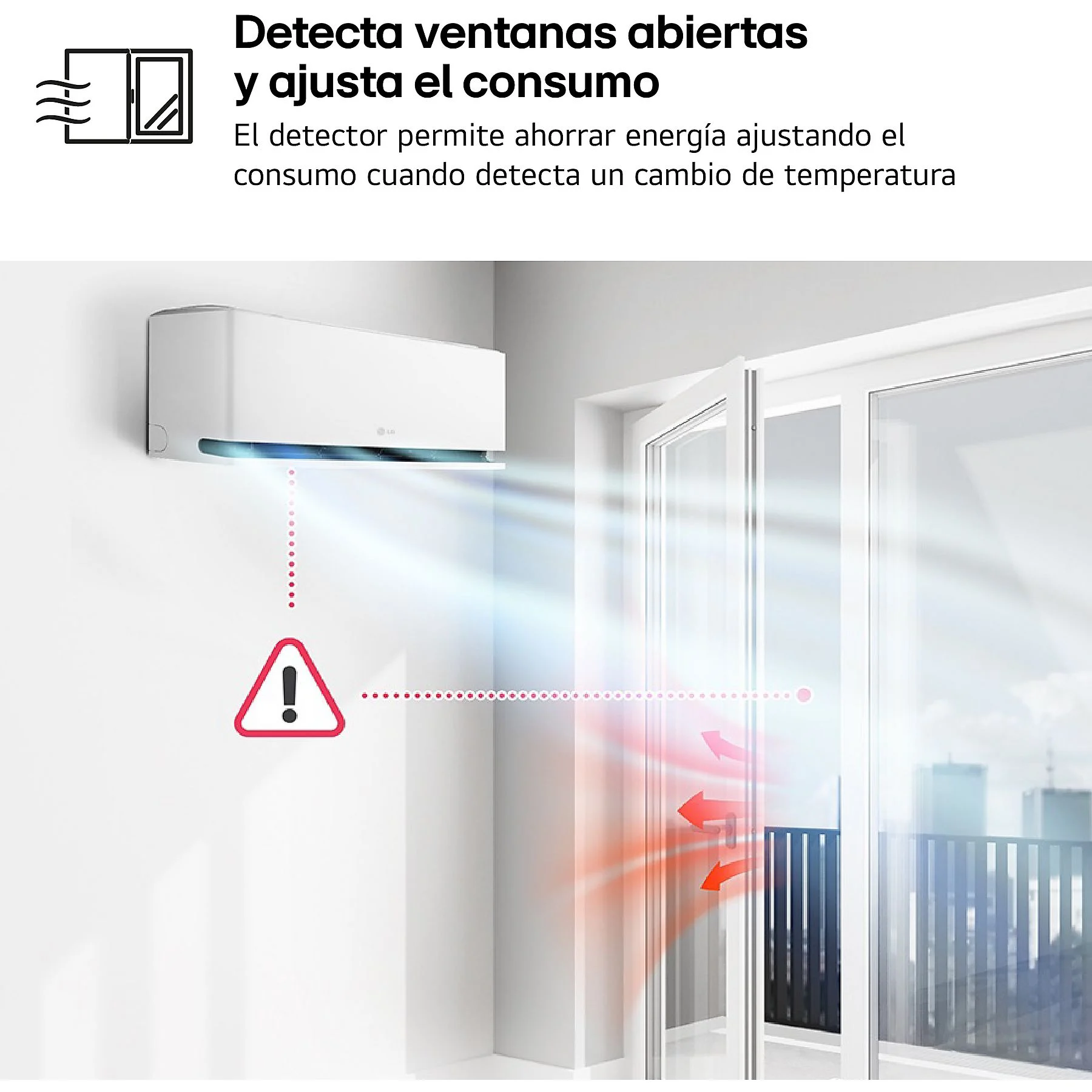 Aire acondicionado Split 1 x 1 - LG MAGNA09SX.SET, 2150 fg/h, Freeze Cleaning, Wi-Fi, Blanco - Imagen 7