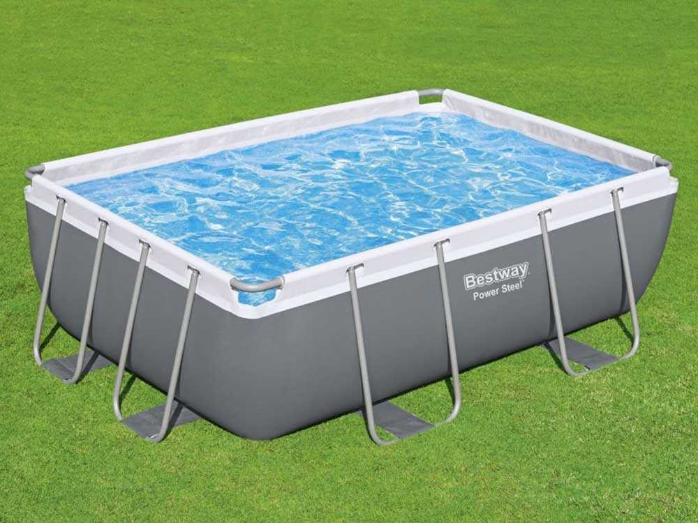 Bestway Power Steel 56629 - 282x196x84 cm - Piscina desmontable + Bomba filtro 16 W - Imagen 3