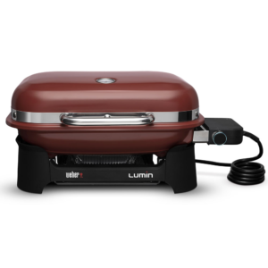 Weber Lumin Red - Barbacoa Eléctrica Portátil