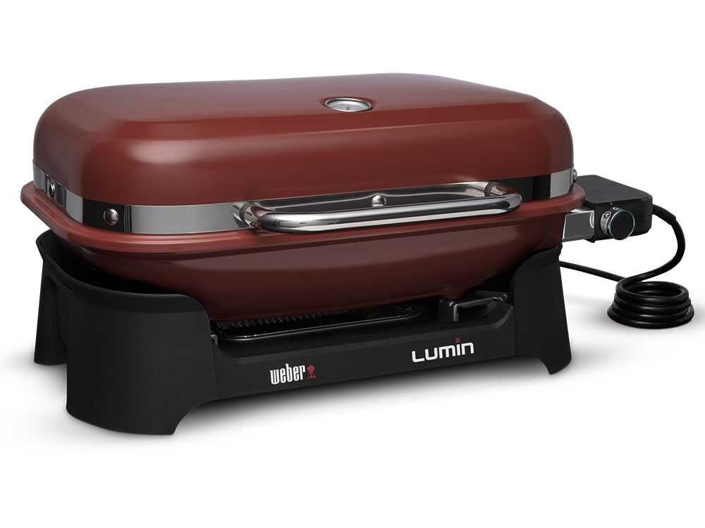 Weber Lumin Red - Barbacoa Eléctrica Portátil - Imagen 6