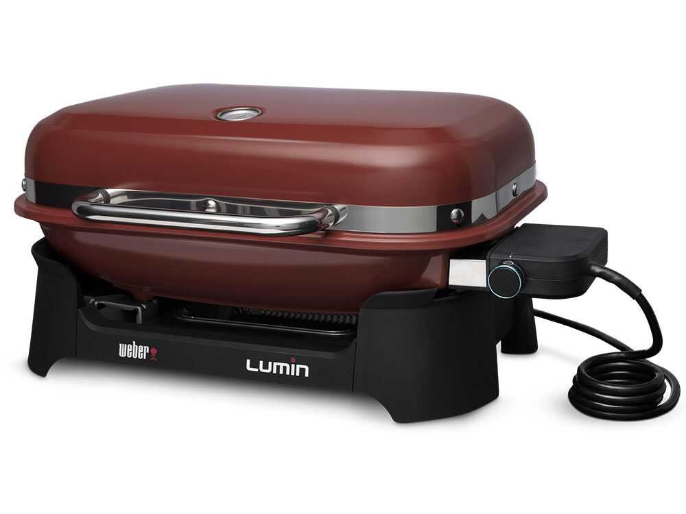 Weber Lumin Red - Barbacoa Eléctrica Portátil - Imagen 10