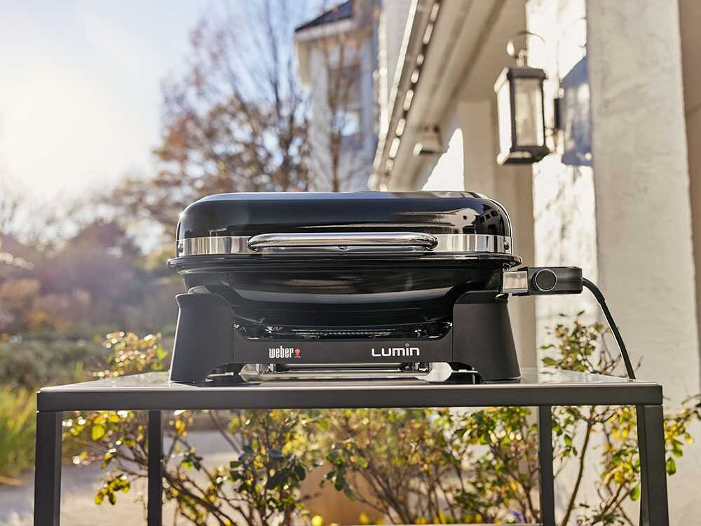 Weber Lumin Red - Barbacoa Eléctrica Portátil - Imagen 11
